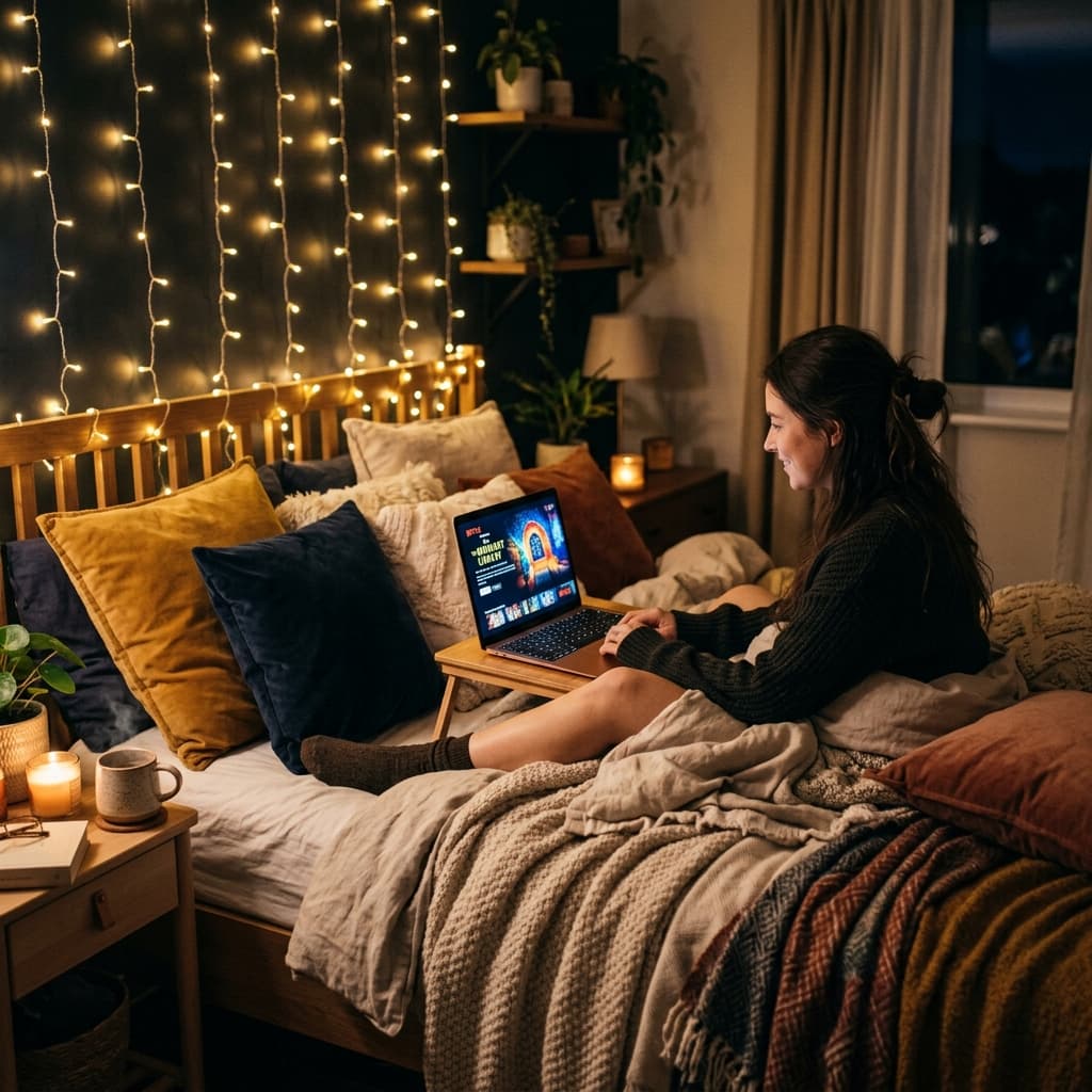 Watching web shows
